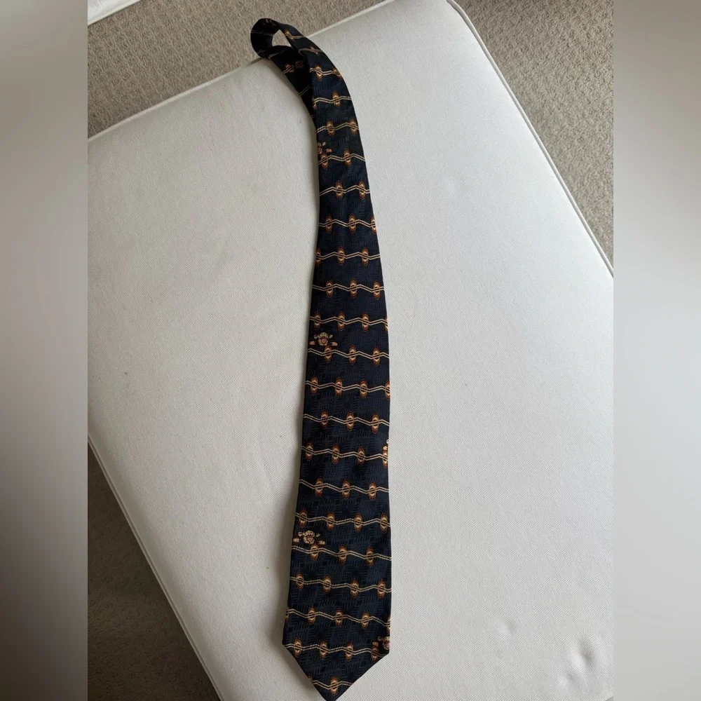 Disney Black and Gold Tigger Vintage Tie